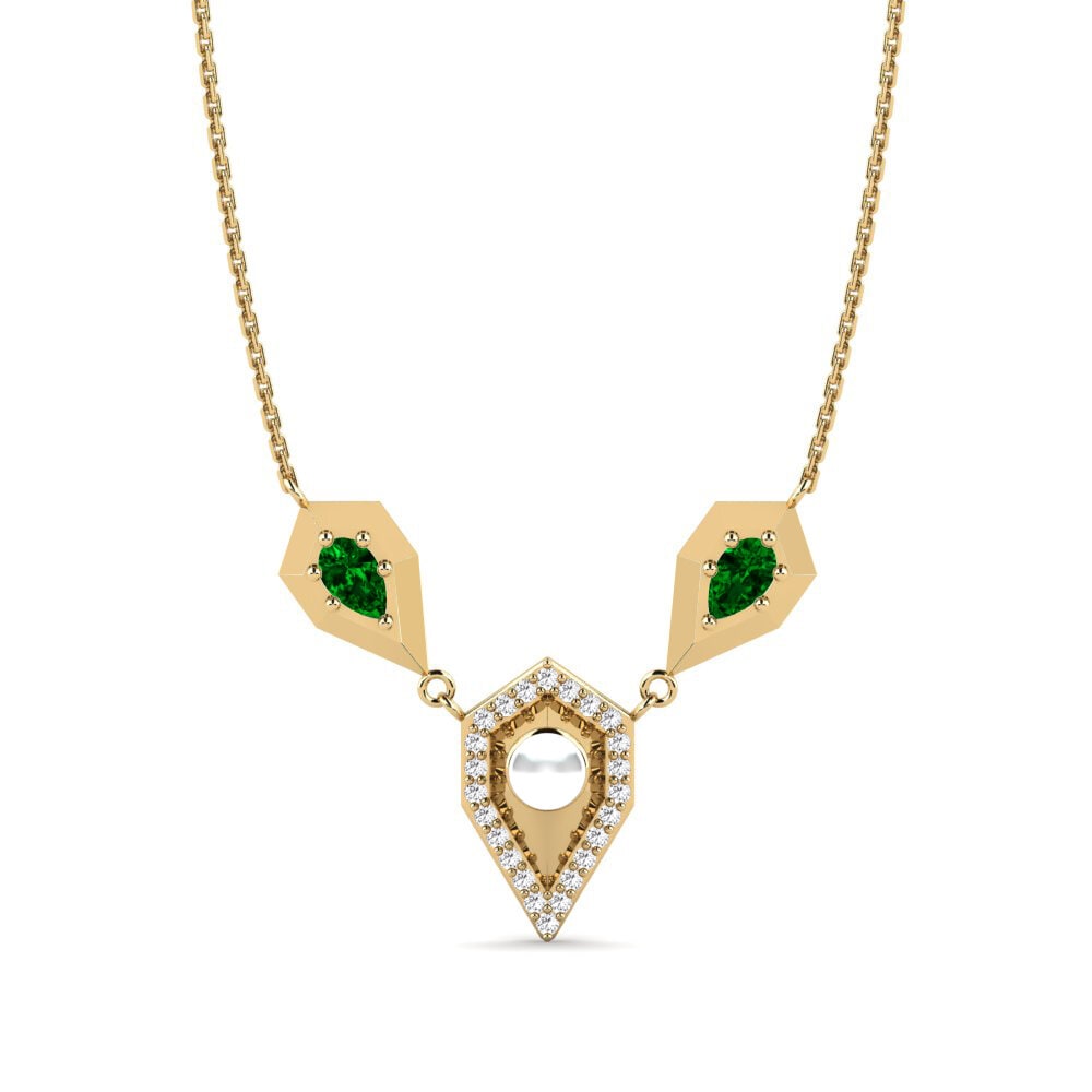 Zircone Verde Collana da donna Scarcies