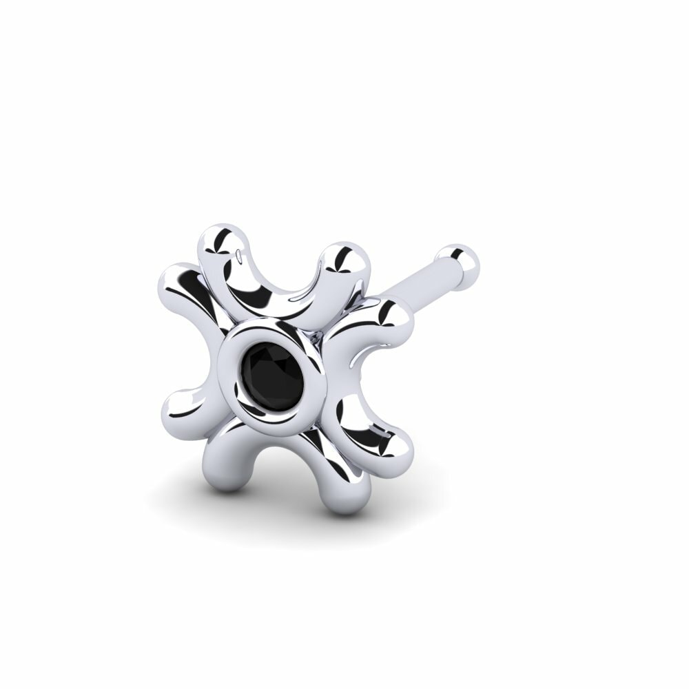 Black Diamond Nose Pin Scene