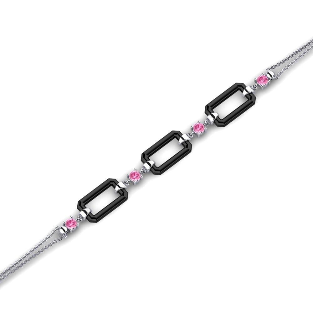 Pink Sapphire Women's Bracelet Scoggin