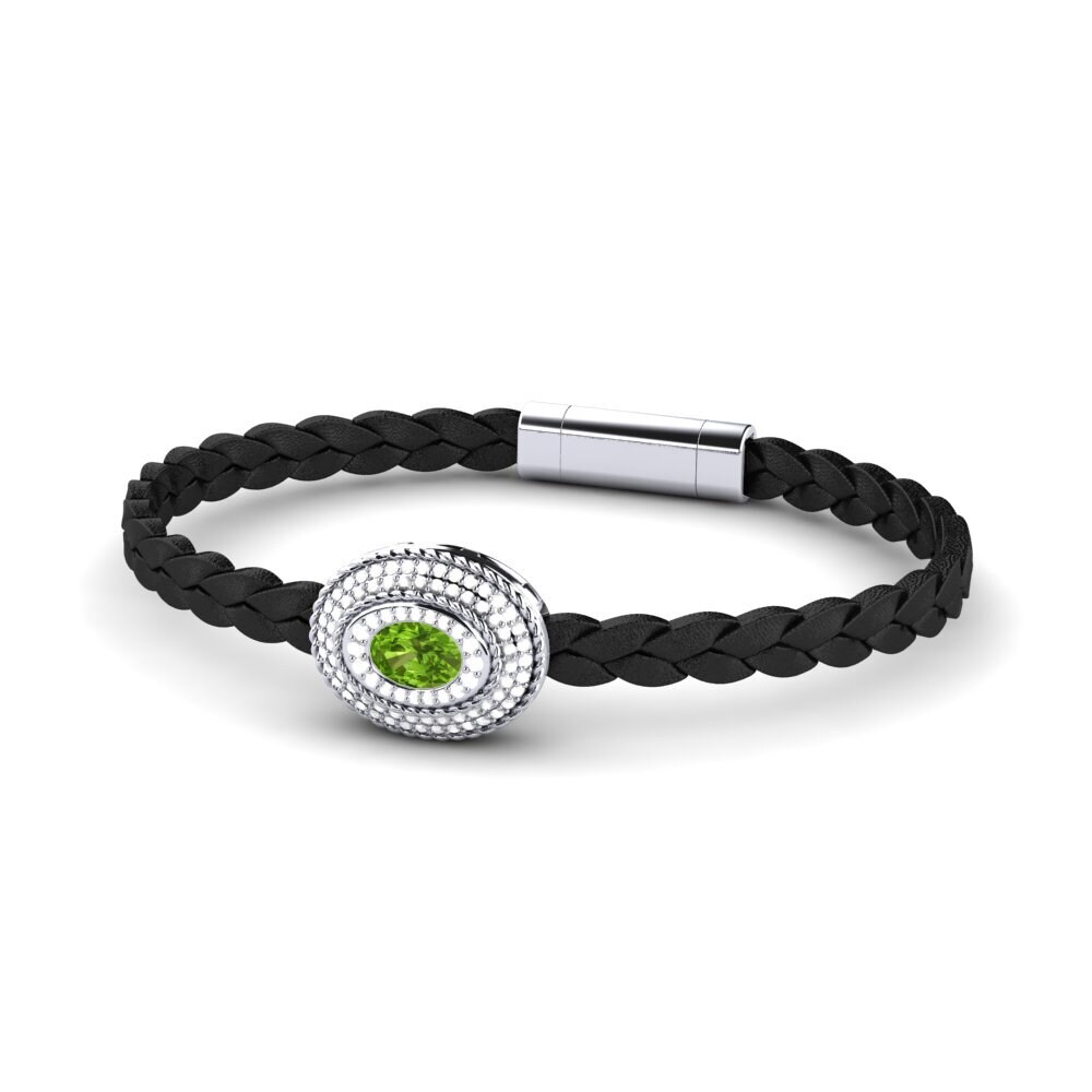 Peridot Men's Bracelet Scolipede