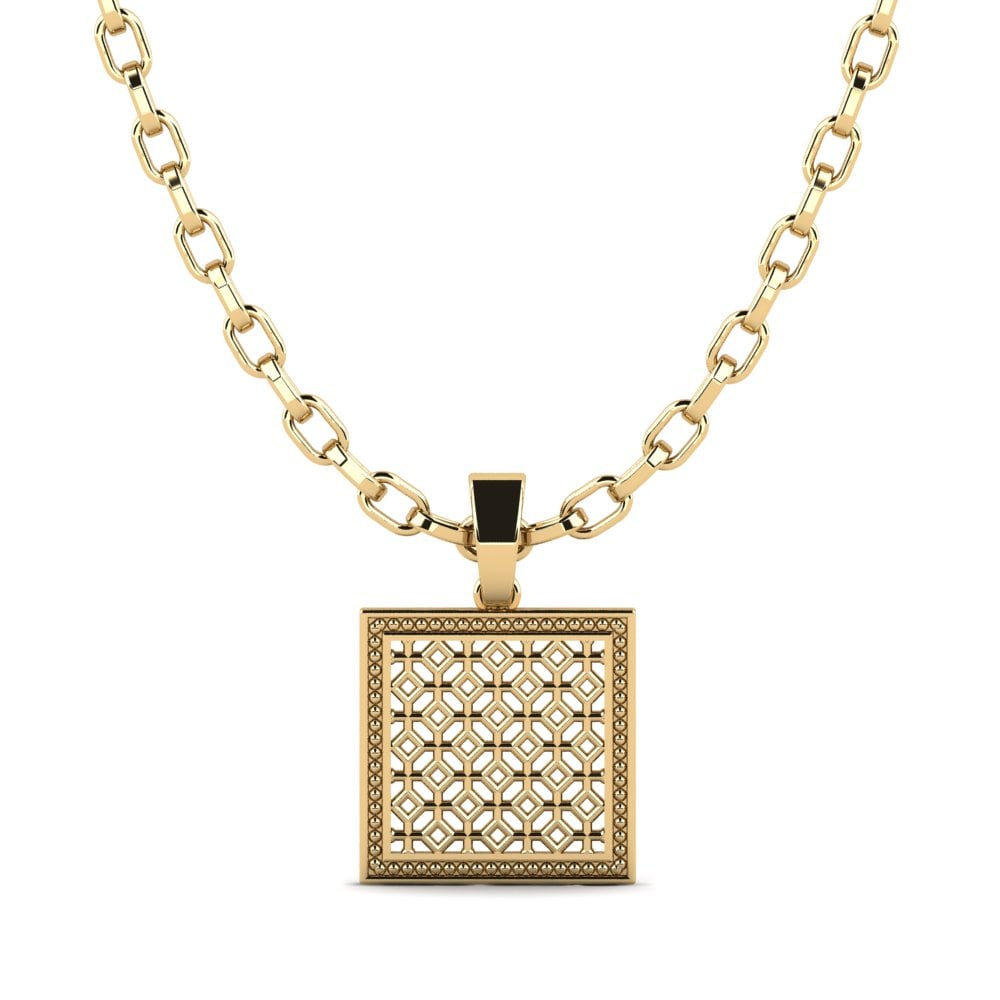 Or Jaune 9k Pendentif pour homme Scopes