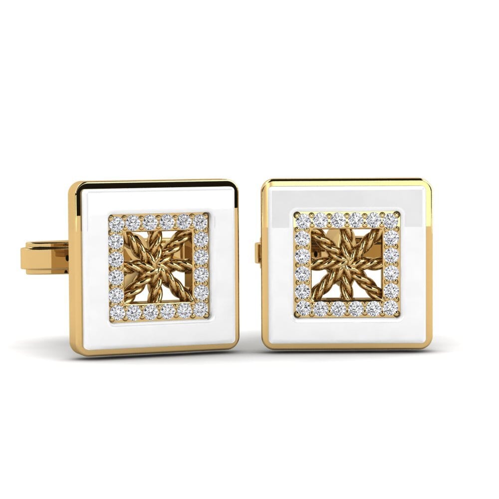 Lab Grown Diamond Cufflink Scotto