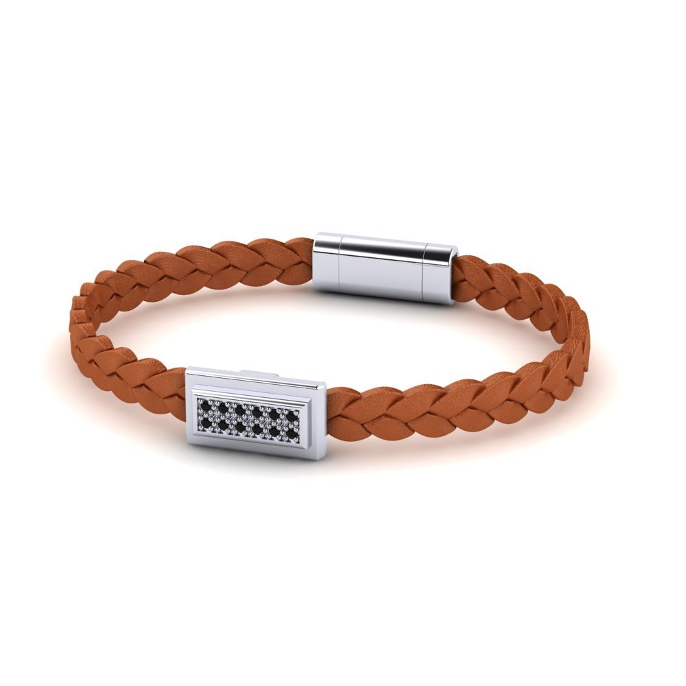 Black Diamond Men's Bracelet Seaking