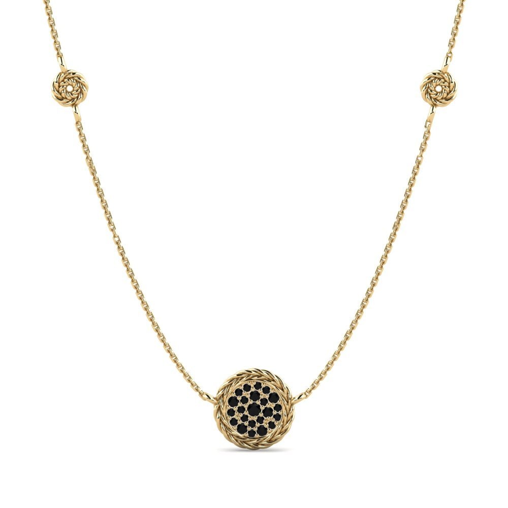 Black Diamond Women's Necklace Secretiveness