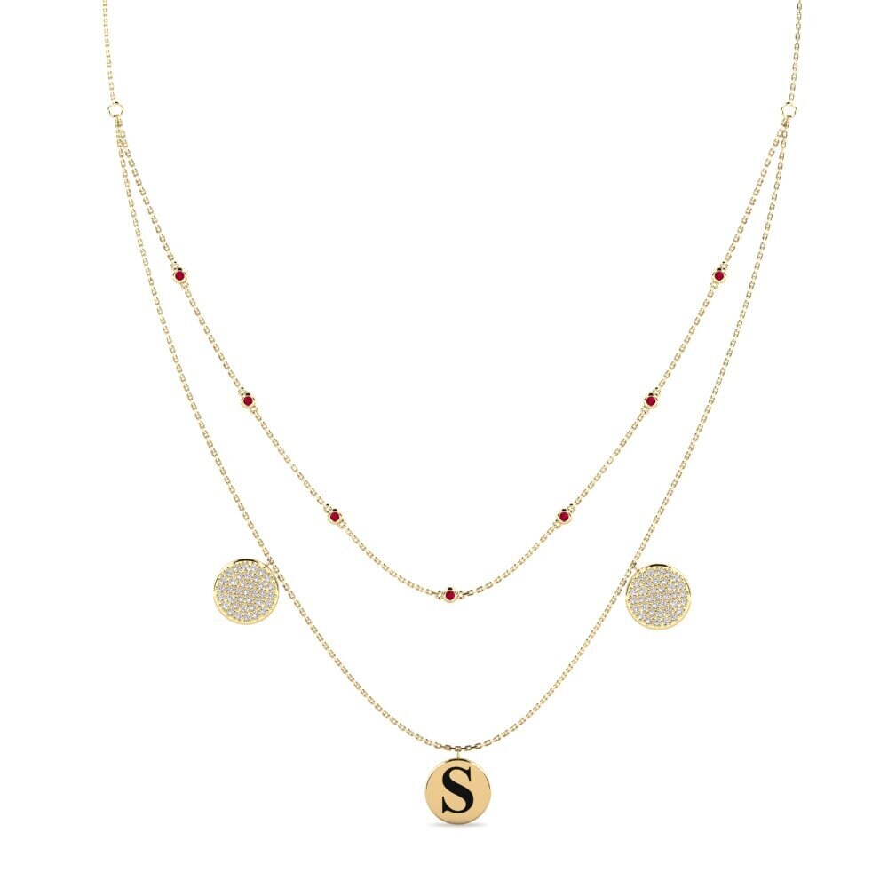 Ruby Women's Necklace Seille