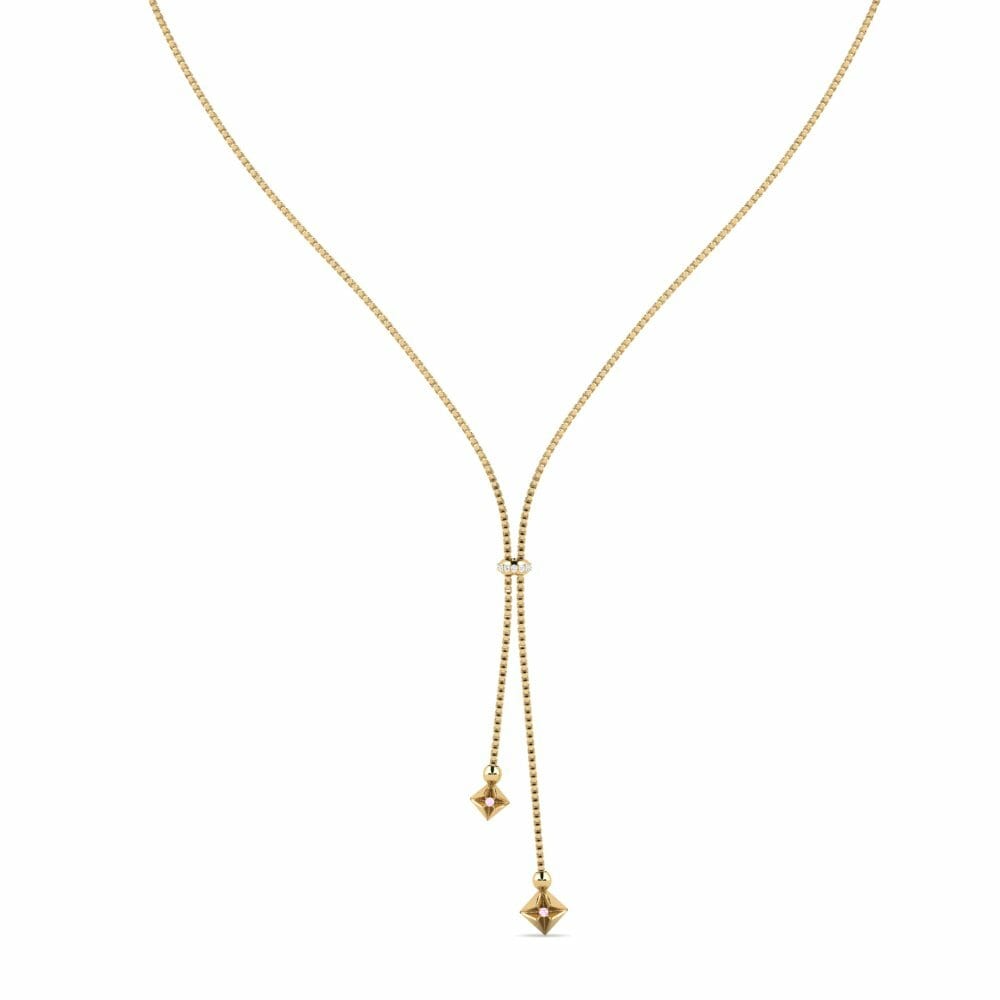 Zafiro Rosado Collar de Mujer Seleke