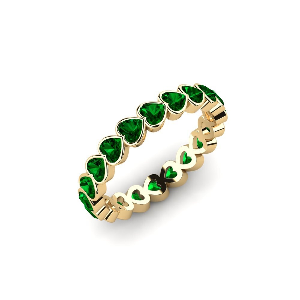 Zircone Verde Anello Selff
