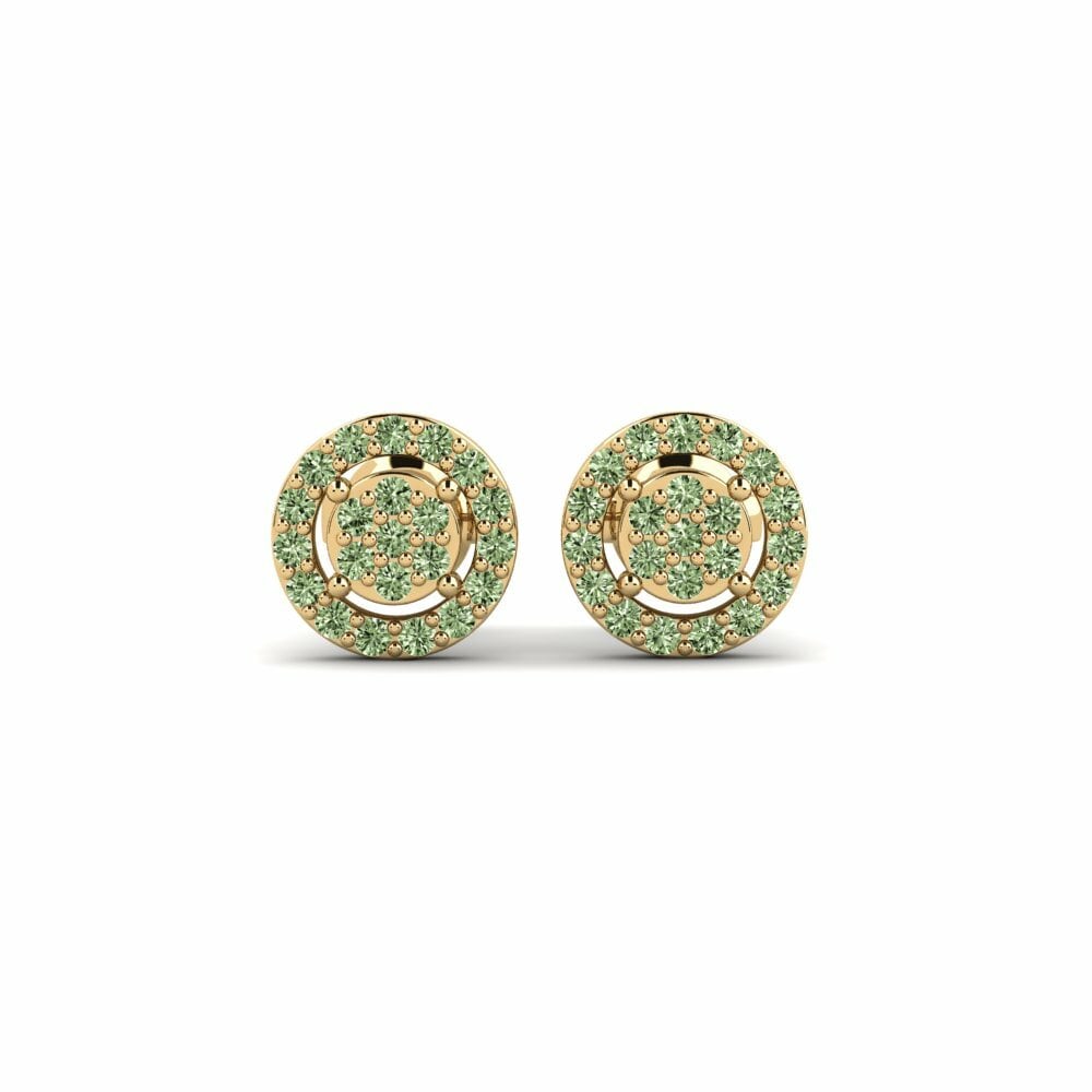 Diamante Verde Orecchino da donna Selyo