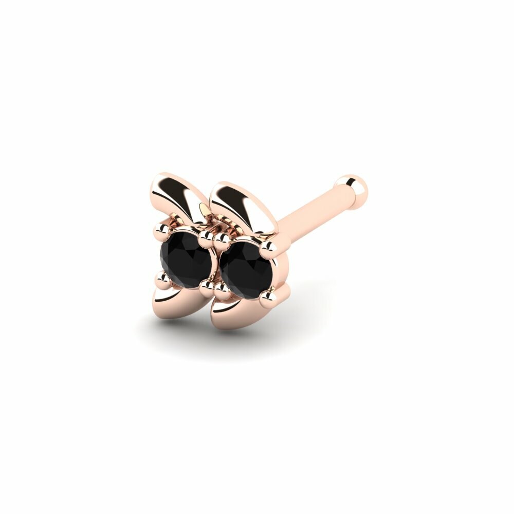 Black Diamond Nose Pin Semi