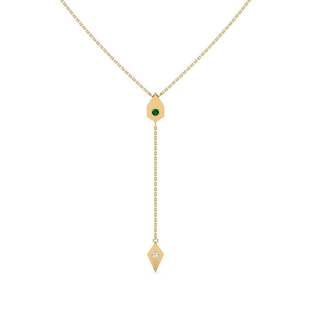 Zircone Verde Collana da donna Semliki