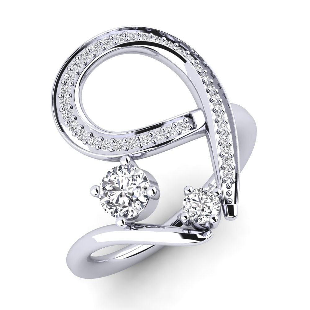 Labor-gezüchteter Diamant Ringe Sempronia