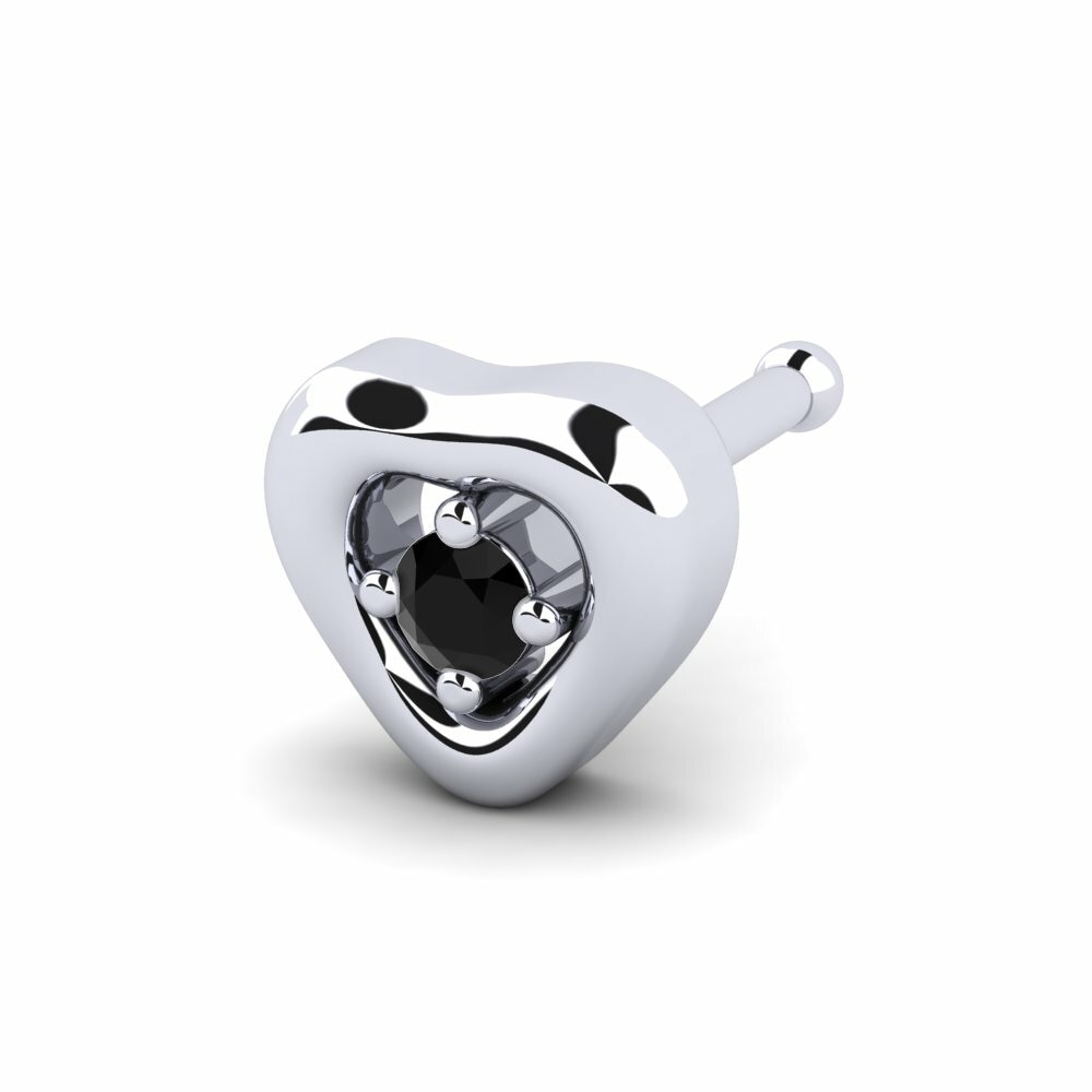 Saphir noir Piercing Nez Senatoe