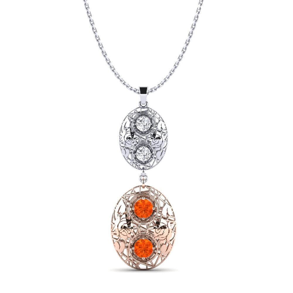 Fire Opal Women's Pendant Sennay