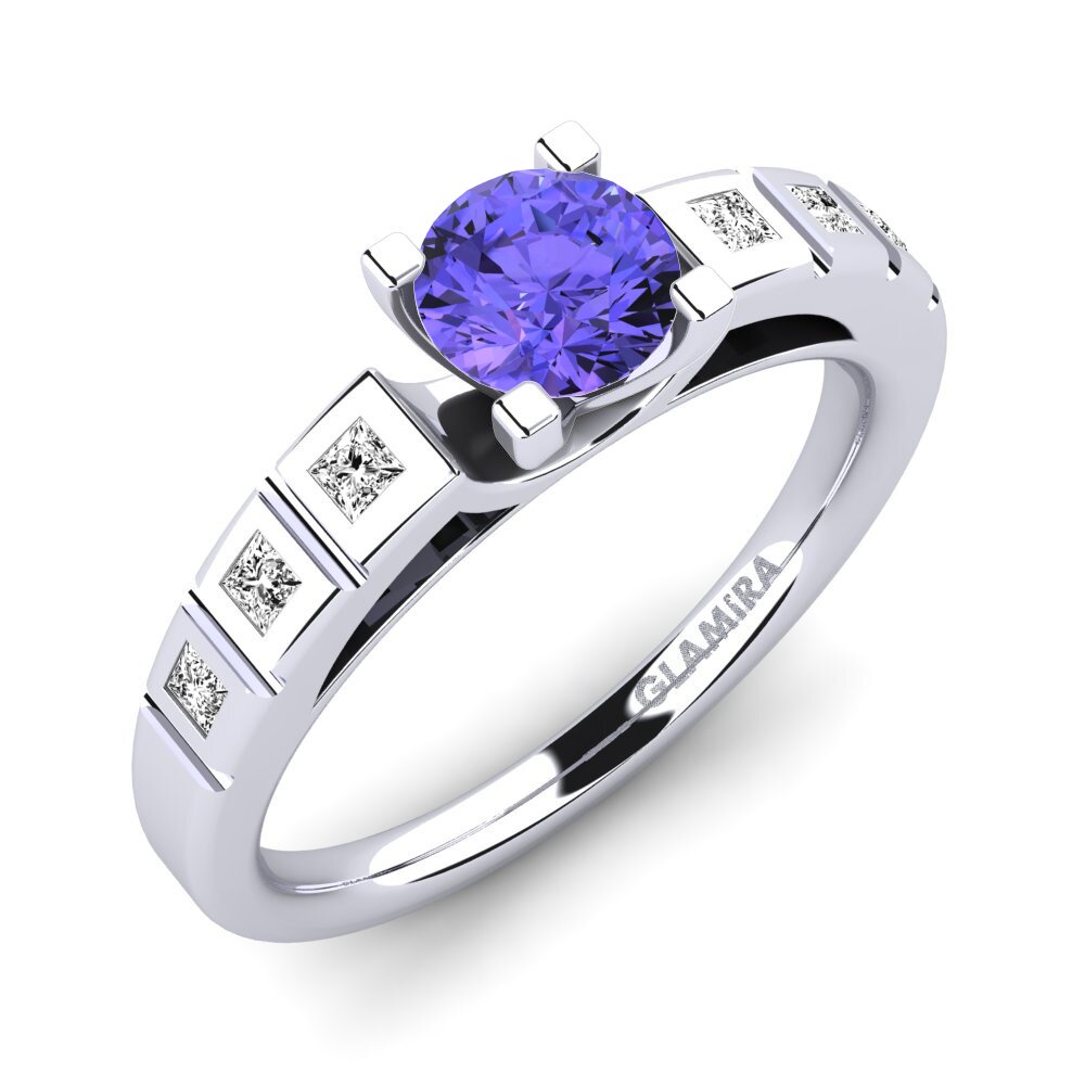 Tanzanite Engagement Ring Sensonia