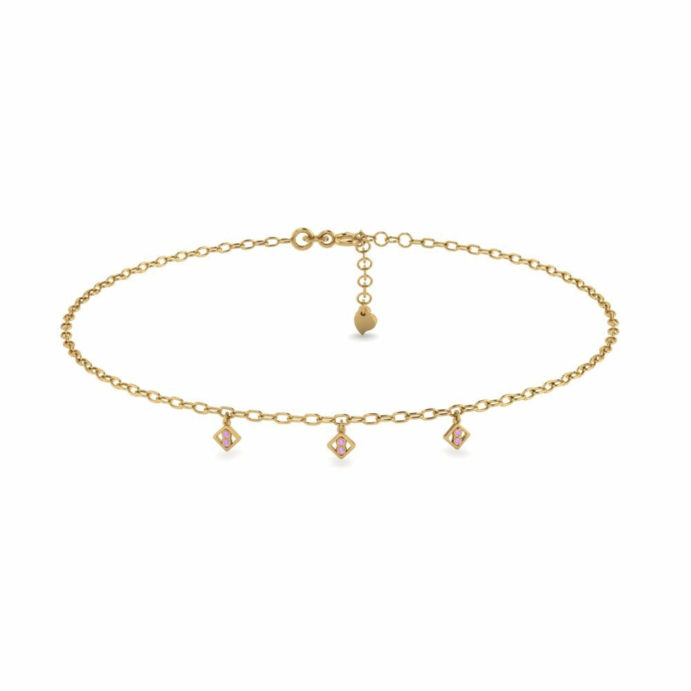 Amethyst Women's Anklet Serelin