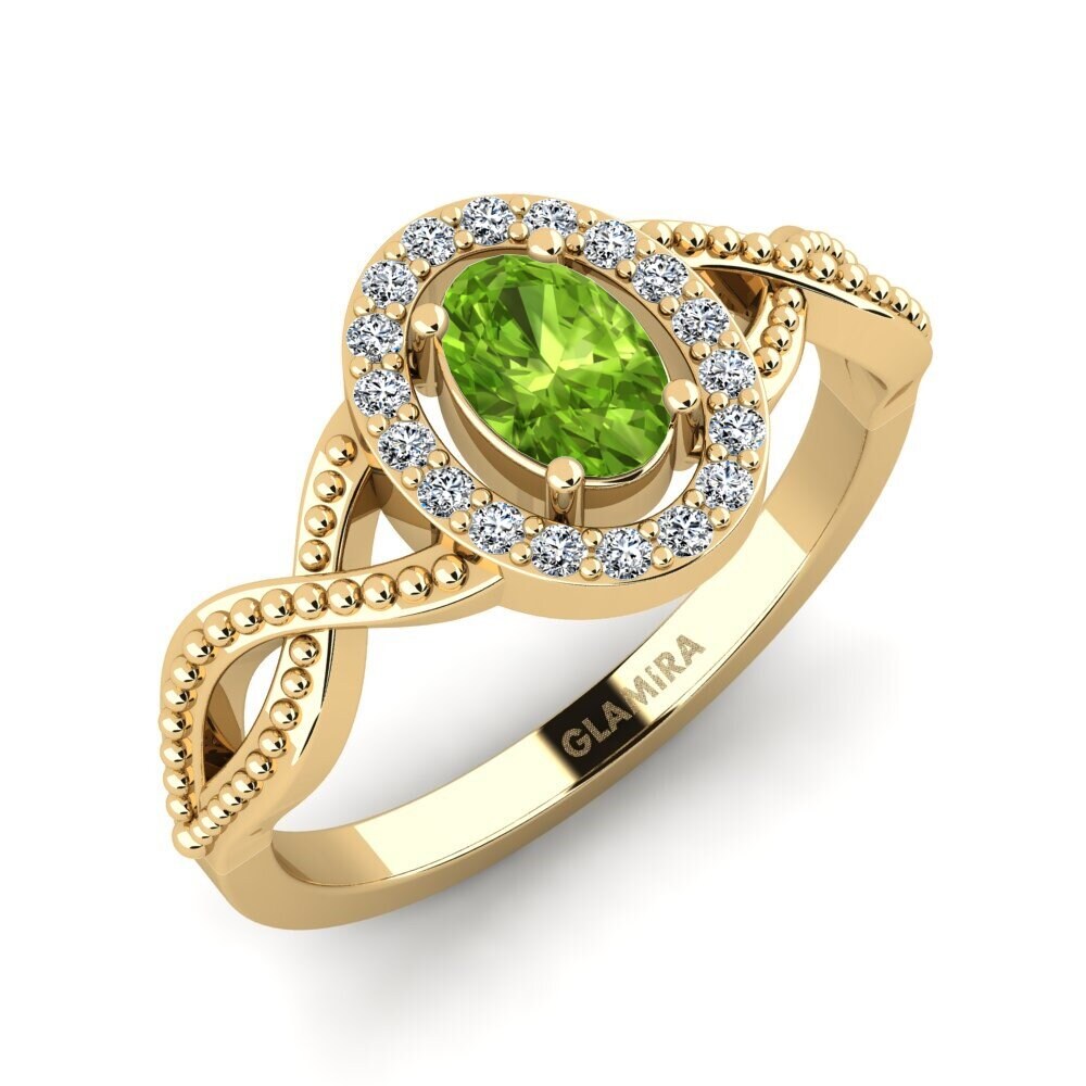 Peridot Women's Ring Seto