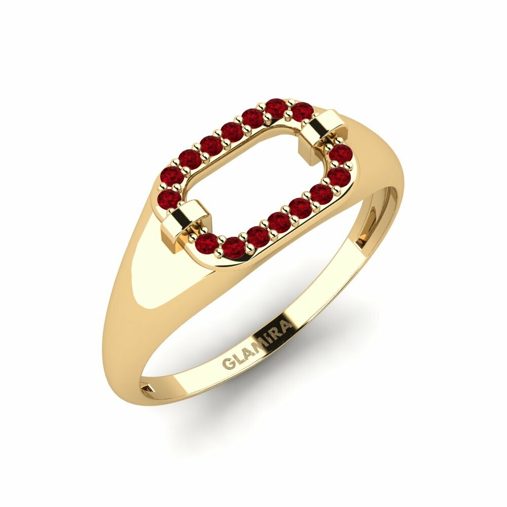 Rode Zirkoon Ringen Seuri