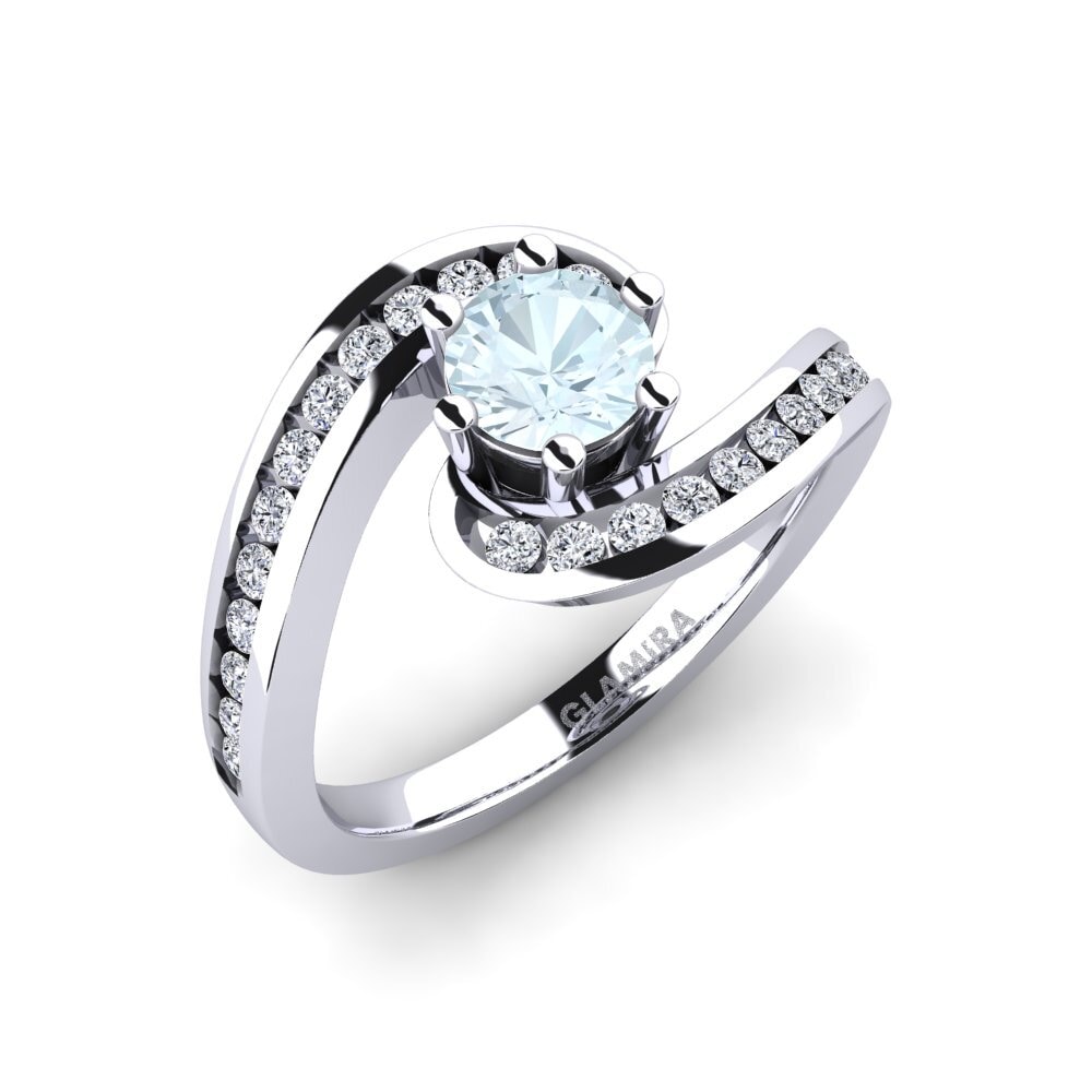 Aquamarine Engagement Ring Sevilla