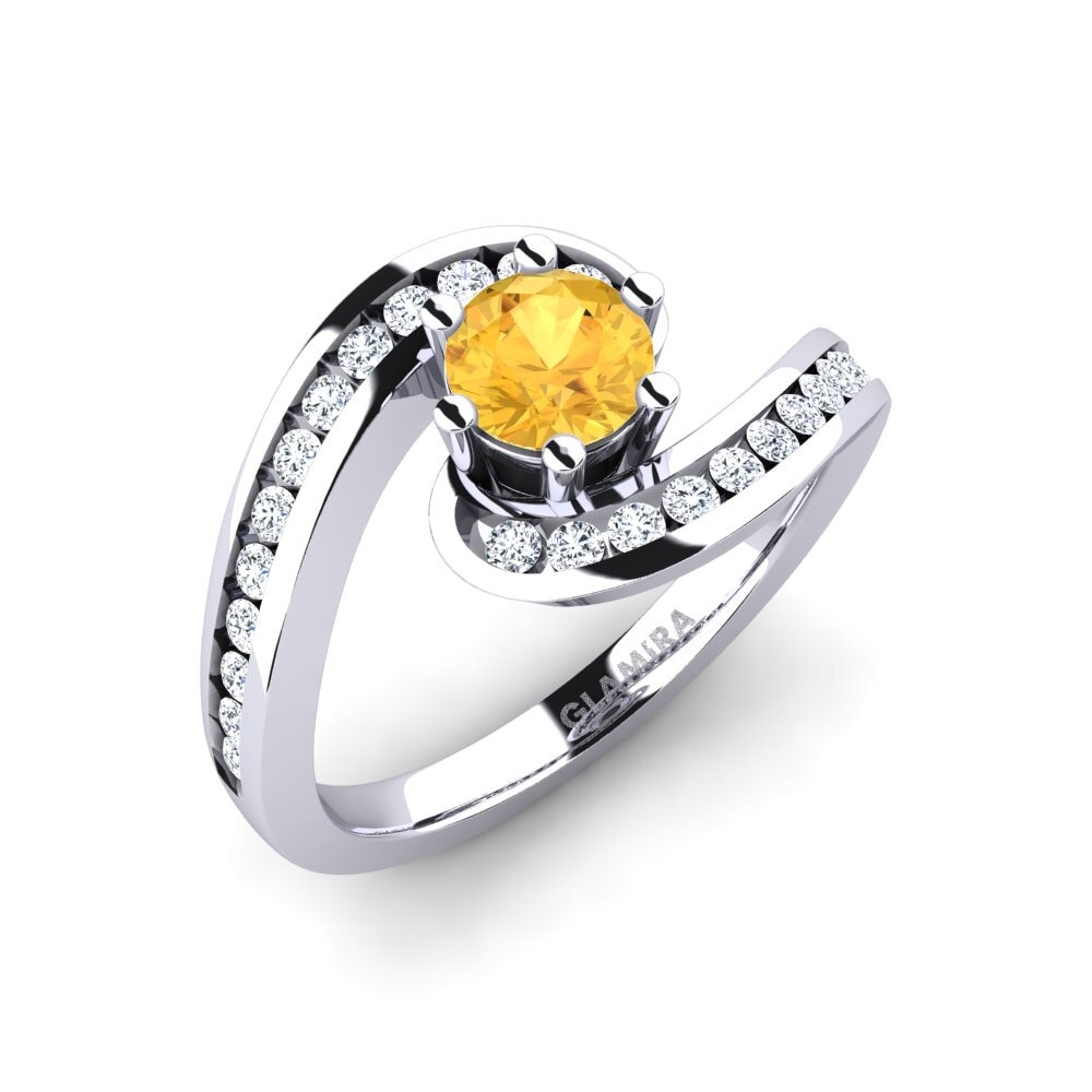 Citrine Engagement Ring Sevilla