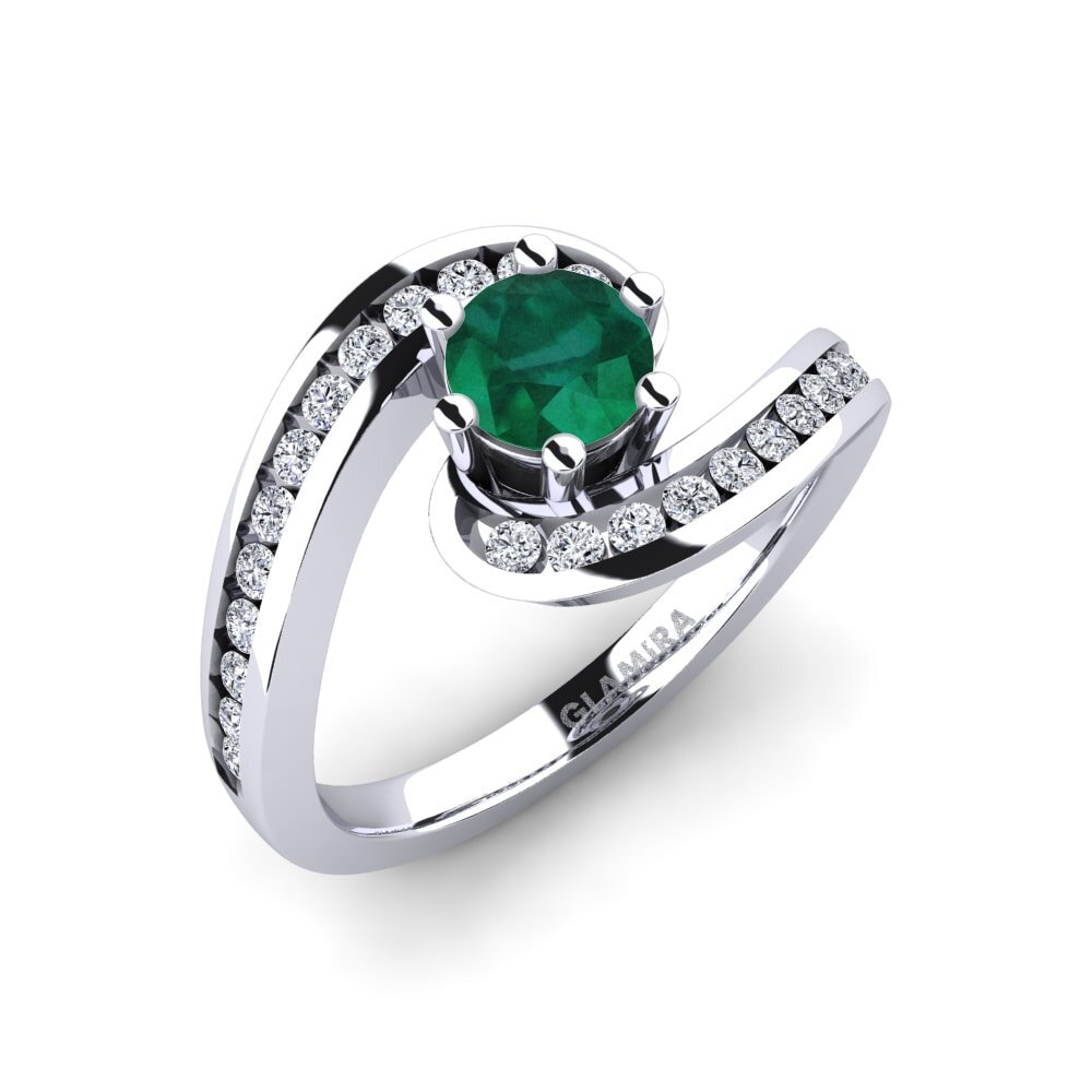 Emerald Engagement Ring Sevilla