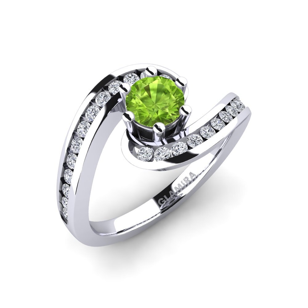 Peridot Engagement Ring Sevilla