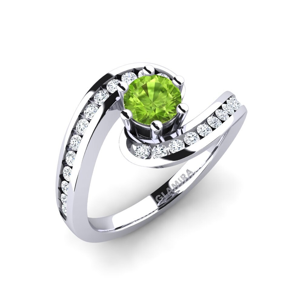 Peridot Engagement Ring Sevilla
