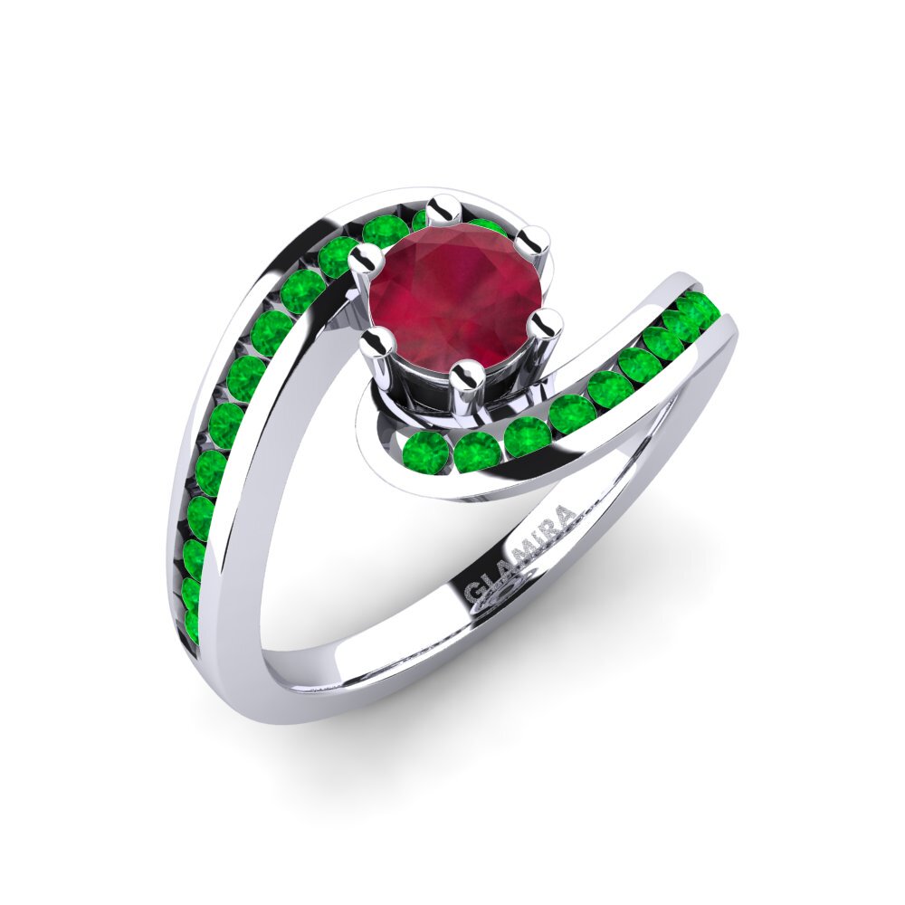 Ruby Engagement Ring Sevilla