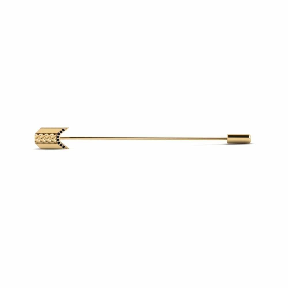 Black Diamond Lapel Pin Sevran