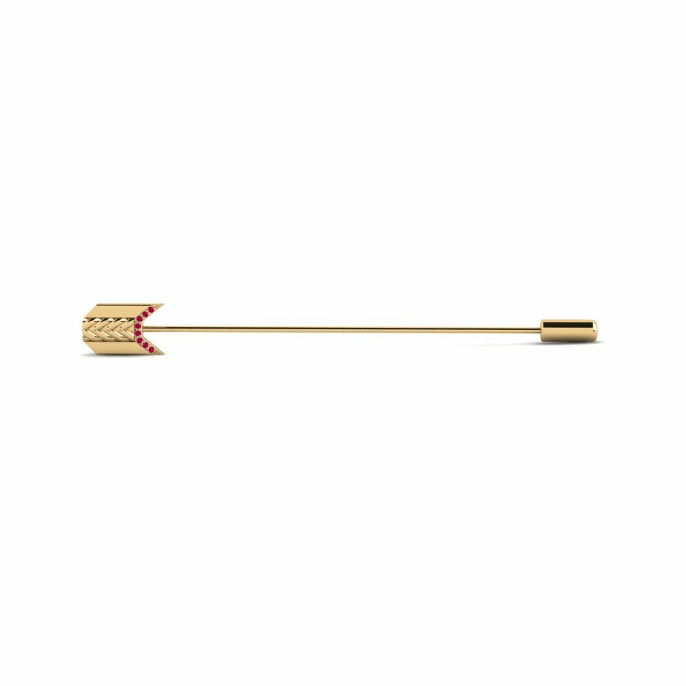 Ruby Lapel Pin Sevran