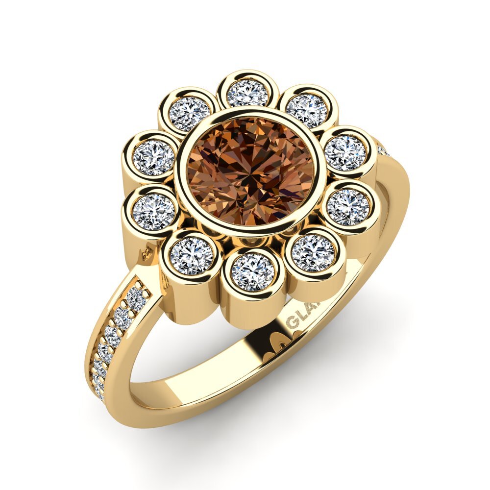 Brown Diamond Ring Seyang