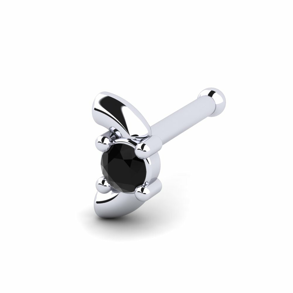 Saphir noir Piercing Nez Sfax