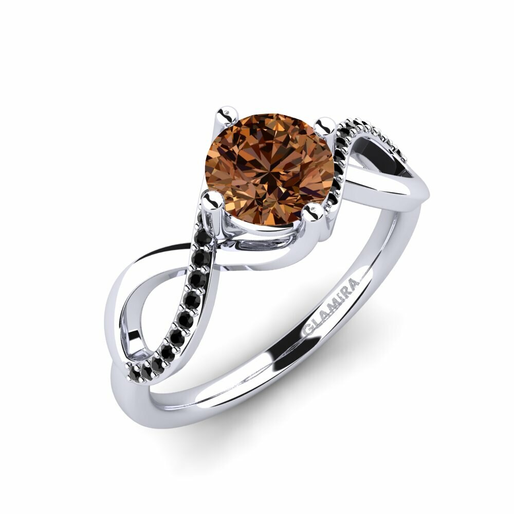 18K Wit Goud Verlovingsring Shaelin