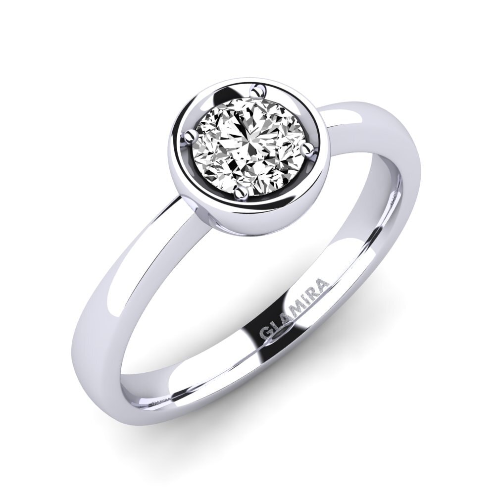Moissanita Anillo de compromiso Shamina 0.5 crt