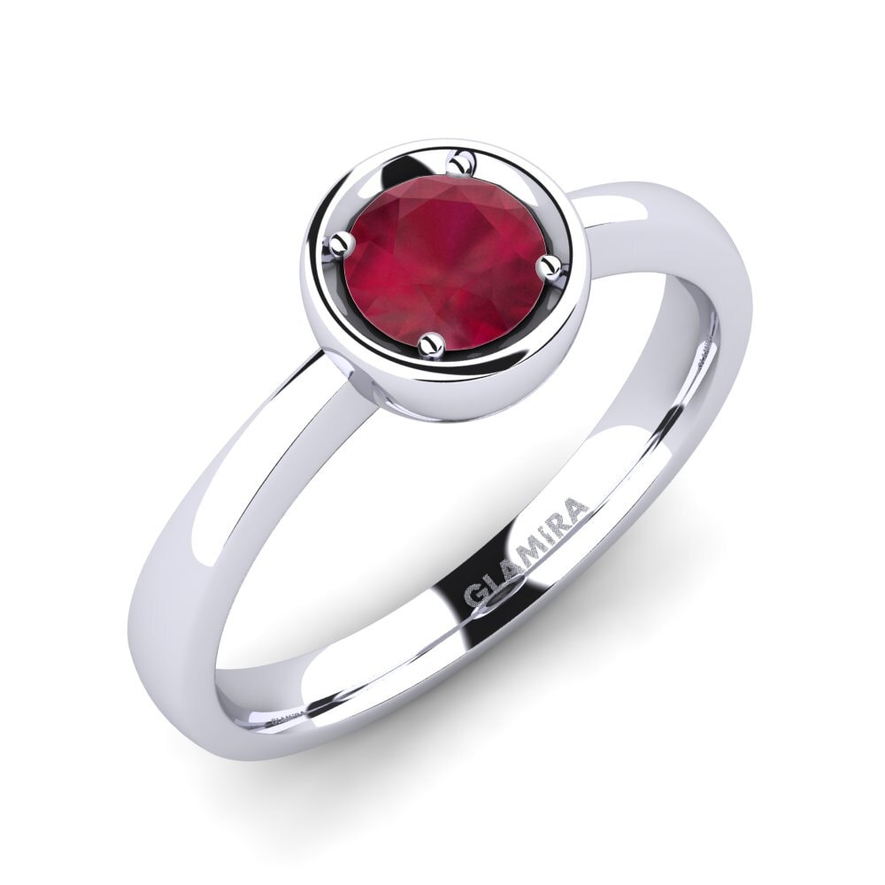 Ruby Engagement Ring Shamina 0.5 crt