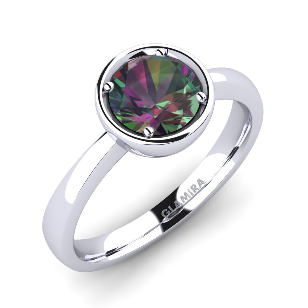 Mystic Topaas Verlovingsring Shamina 1.0 crt