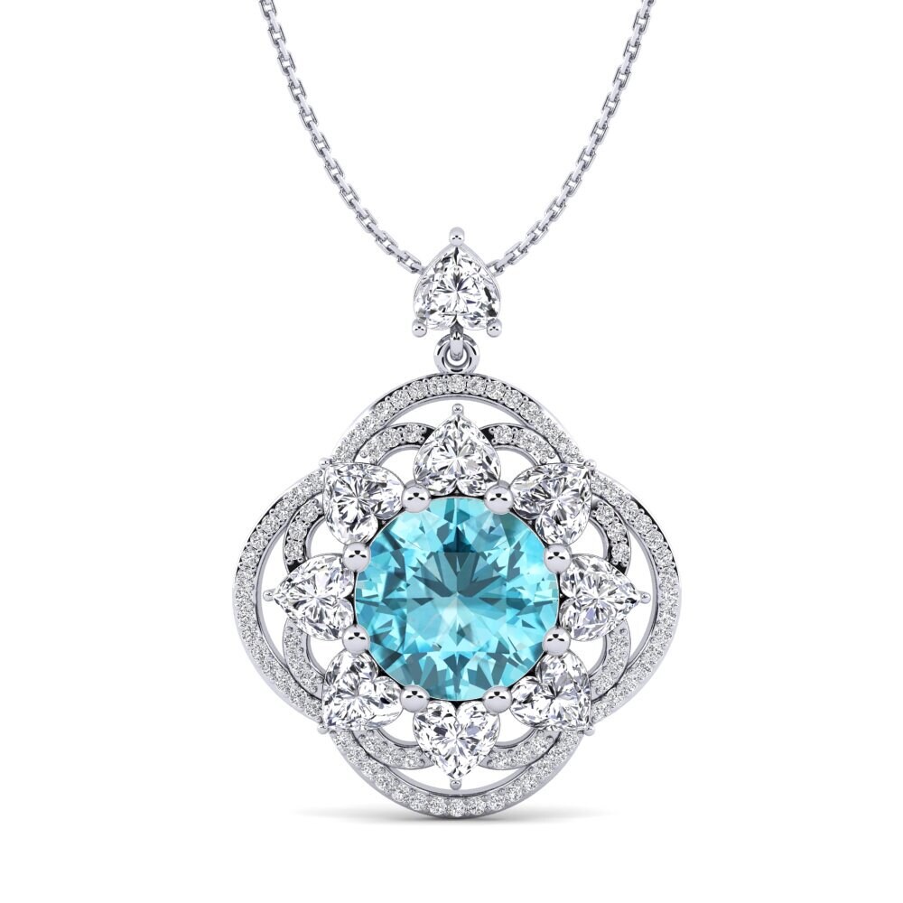 Blue Zircon Women's Pendant Sharlene
