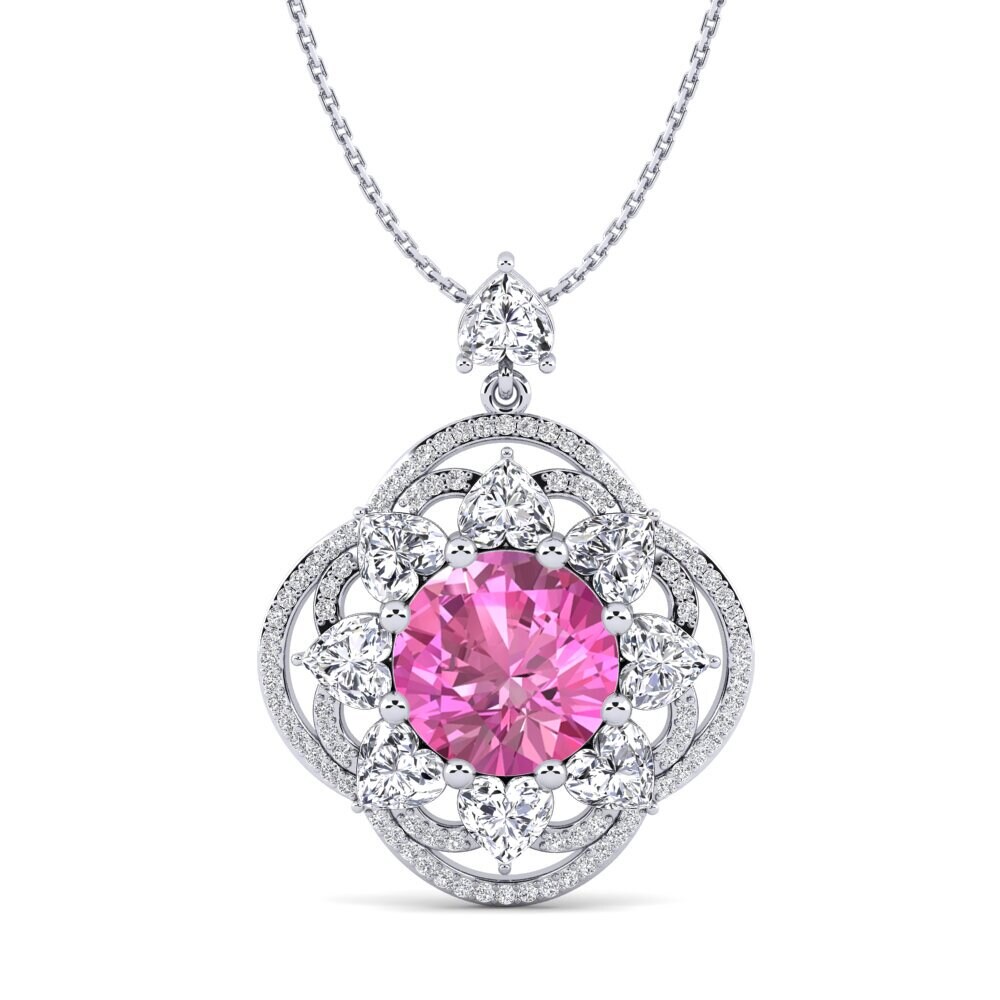 Pink Topaz Women's Pendant Sharlene