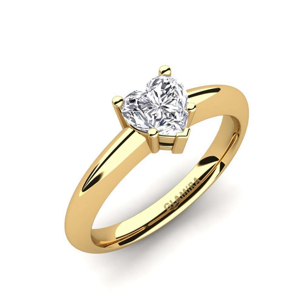 Heart Lab Grown Diamond Engagement Ring Sharon