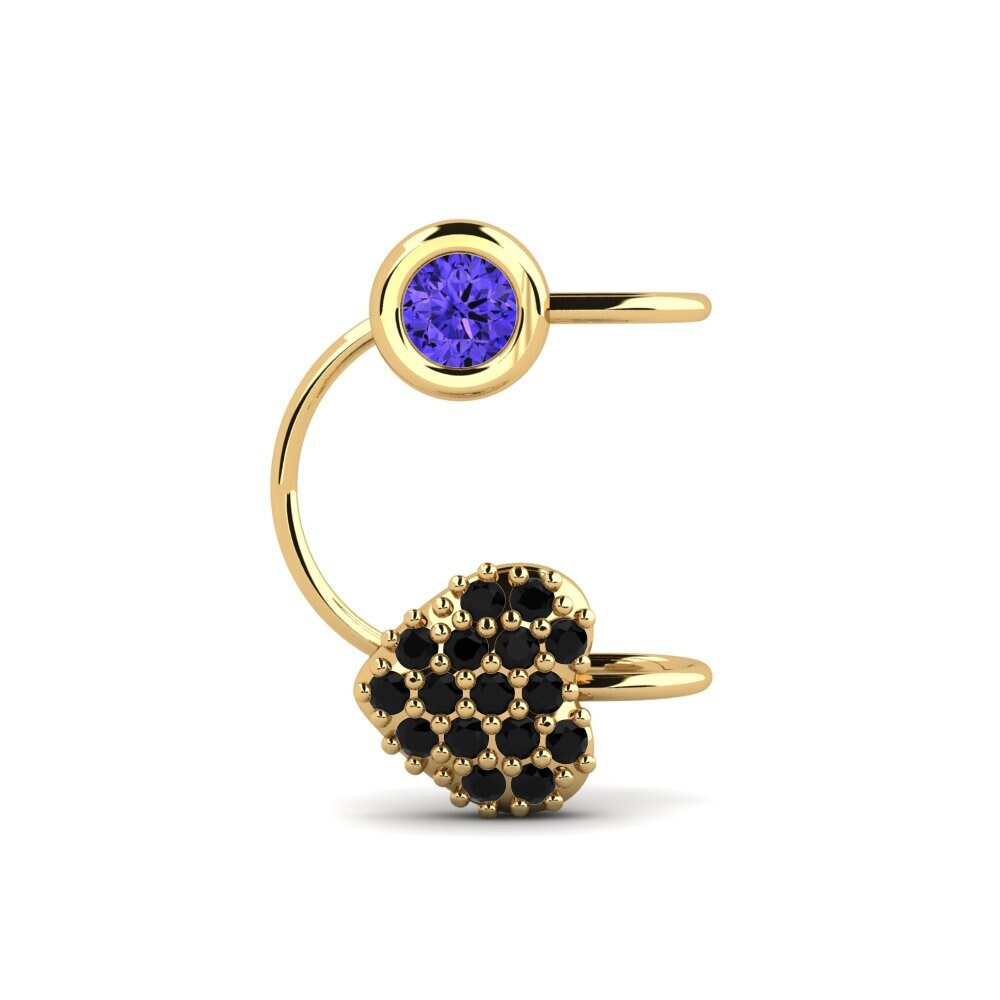 14ct Yellow Gold Tanzanite Women's Earring Shawnda
