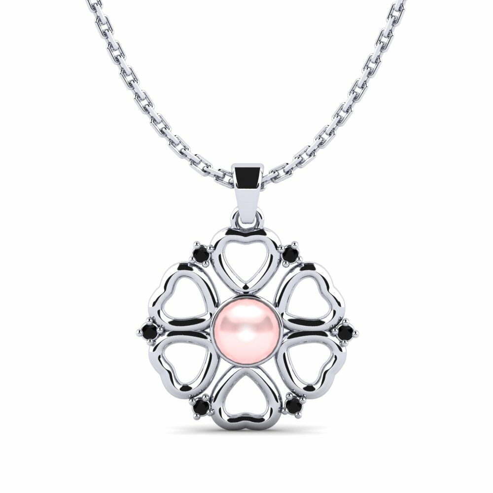 Diamant Noir Pendentif pour femme Sheathe