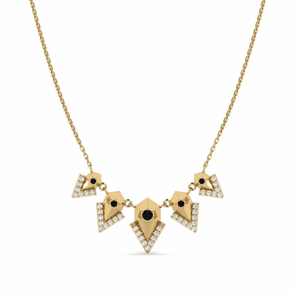 Zafiro negro Collar de Mujer Shebeli