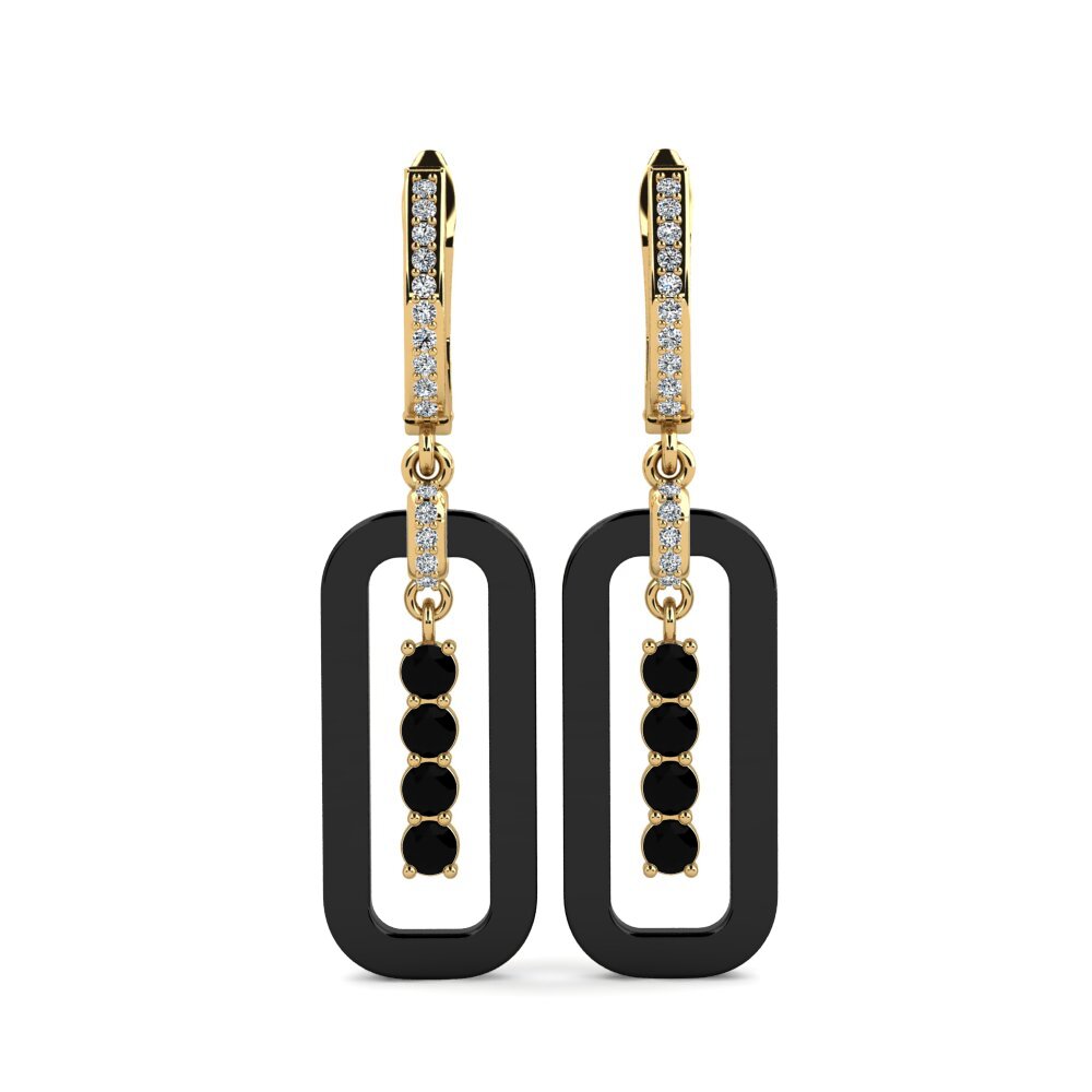 Black Onyx Women's Earring Shelton