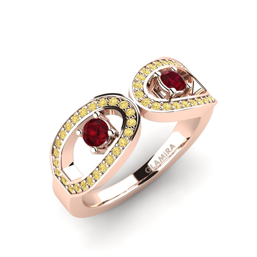 18ct Rose Gold Ring Sherdin