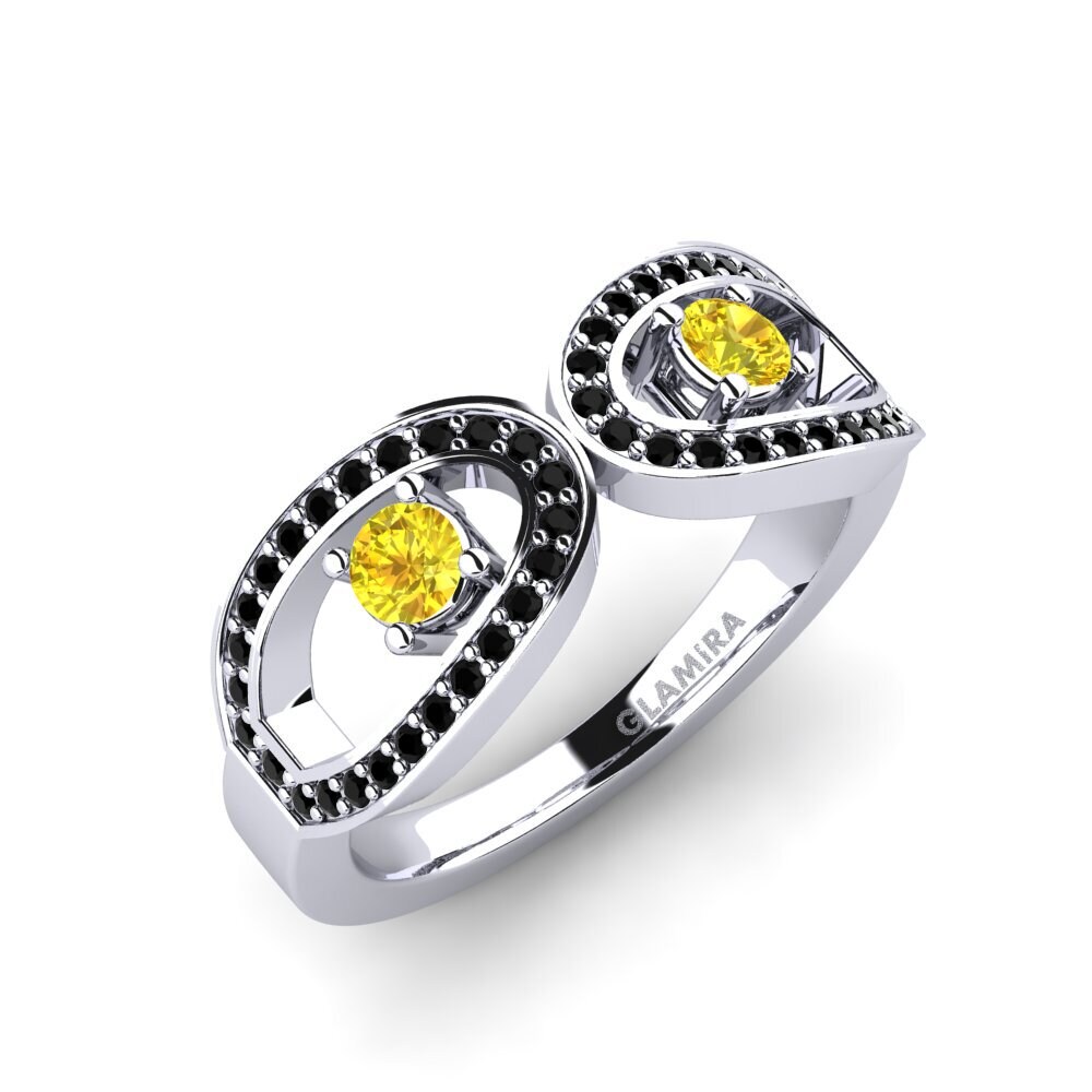 Gelber Saphir Ring Sherdin