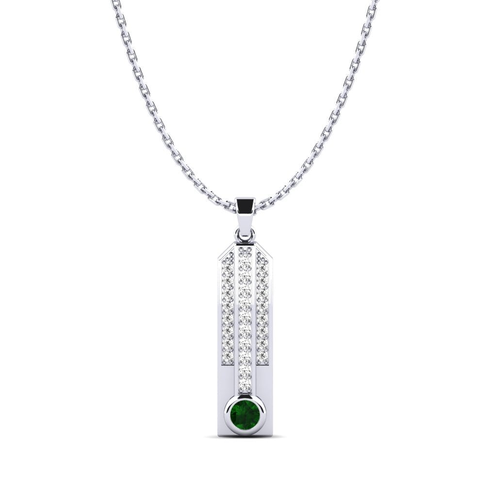 Green Tourmaline Women's Pendant Sherley