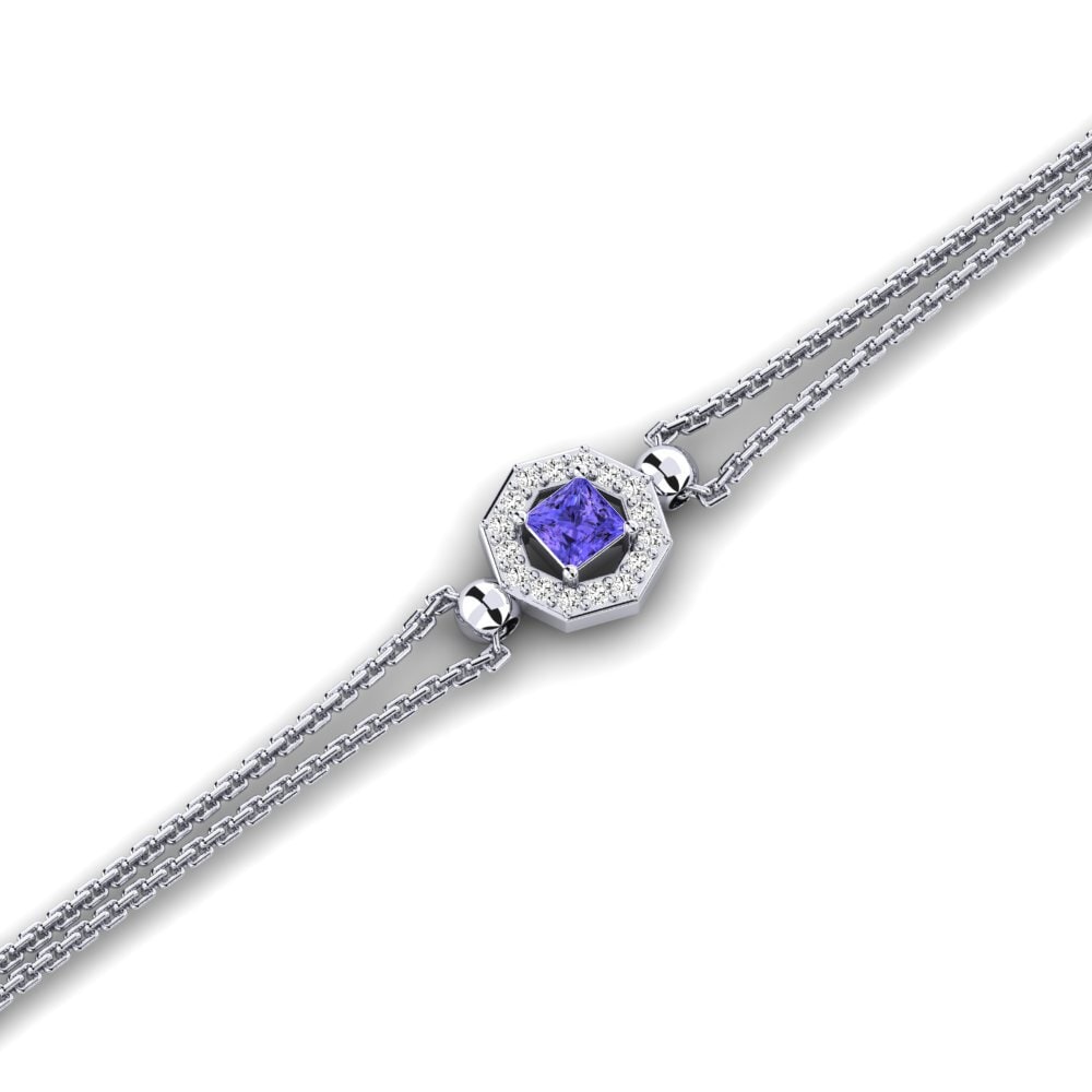Princess Tanzanite Women's Bracelet Sherrinne
