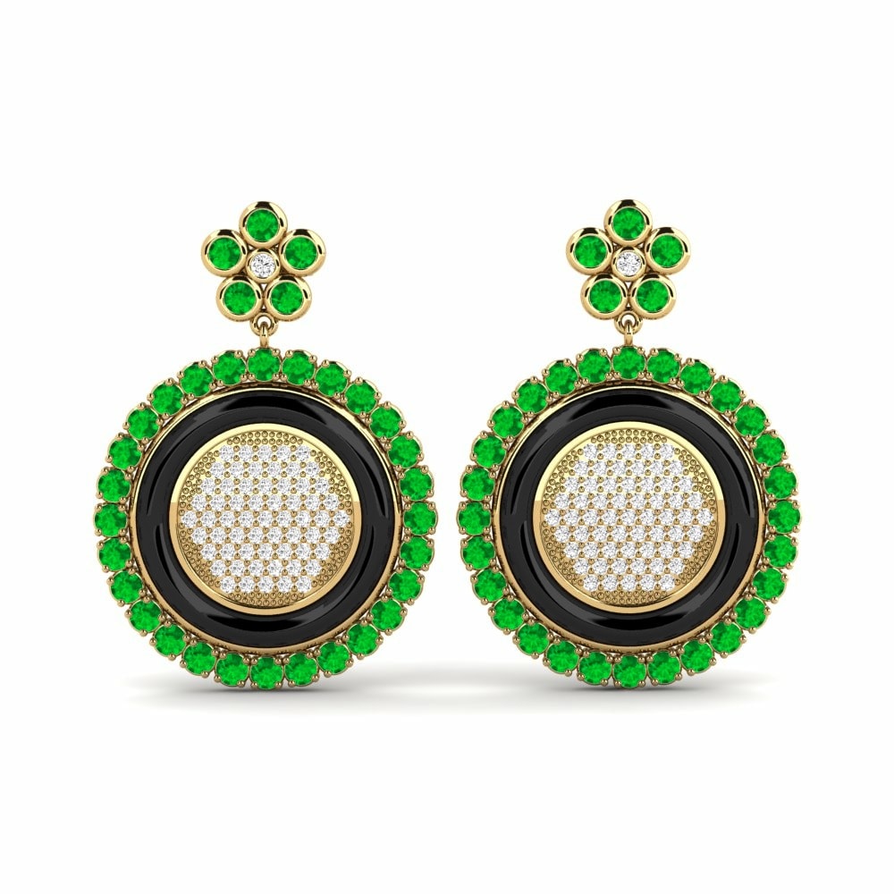 Emerald Women's Earring Shibata