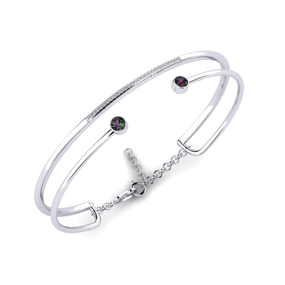 Mystic Topaz Women's Bangle Shirely