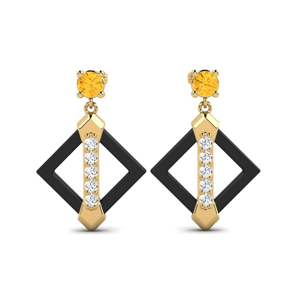 Citrine Women's Earring Shireman