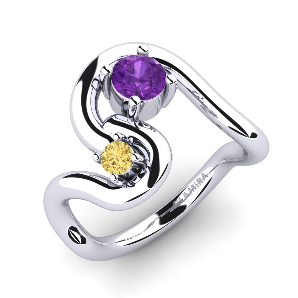 14k White Gold Ring Shirlette